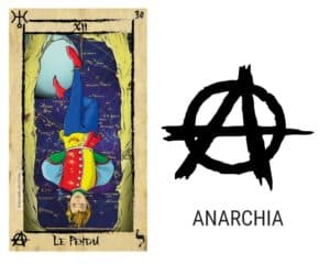 12 L'Appeso, Anarchia