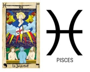 20 Il Giudizio, Pisces, Pesci