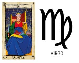 8 La Giustizia, Virgo, Vergine