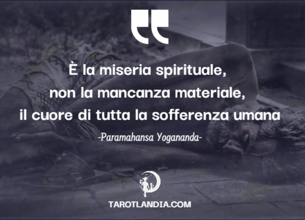 Miseria Spirituale Yogananda