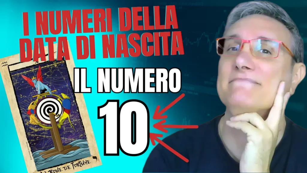 Numeri della Data di Nascita il N.10 - Ruota della Fortuna