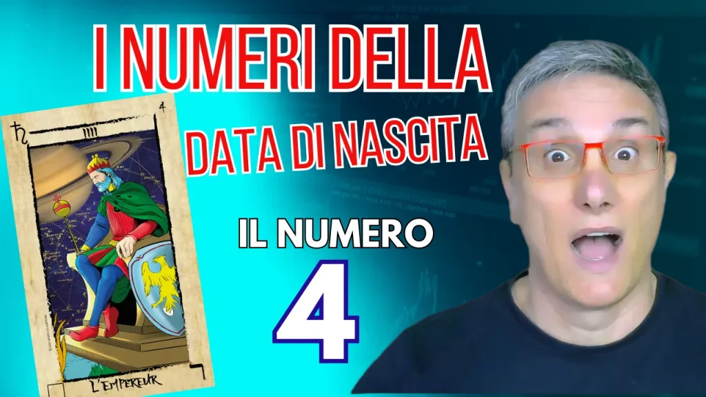 Numeri della Data di Nascita il N.4 - L'Imperatore