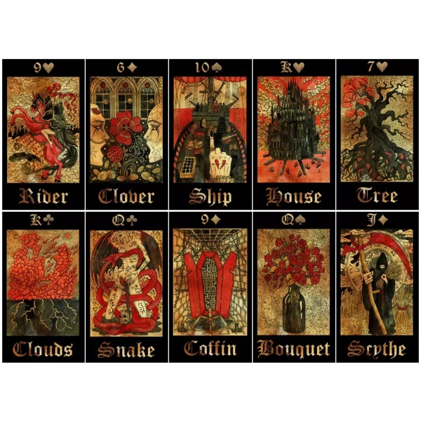 Gothic Mysteries Lenormand Oracle